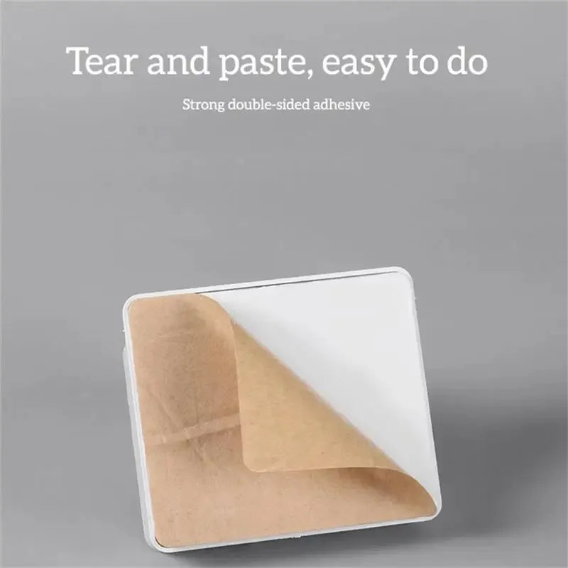Non punching phone holder remote control storage box bedroom bedside phone charging multifunctional wall mounted storage rack