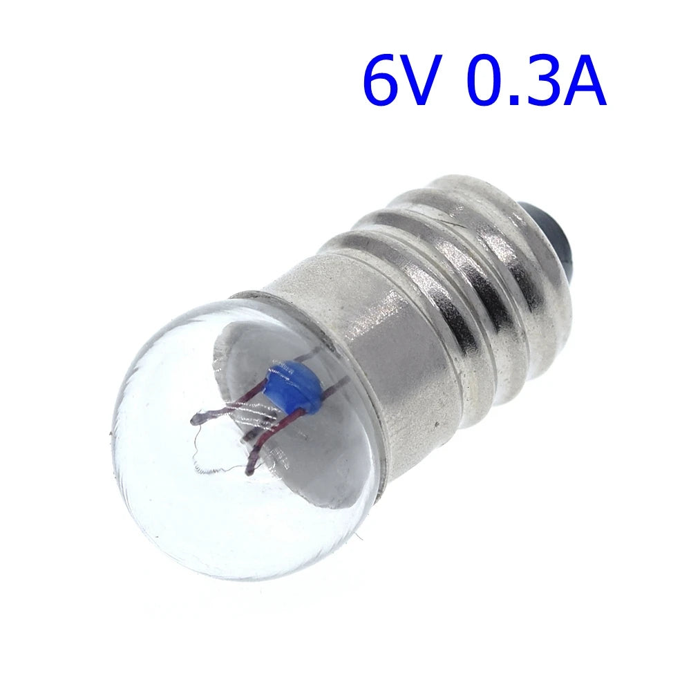 Student Electrical Experimental Physics Class Used TZT 0.3A 1.5V 2.5V 3.8V 6V Small Incandescent Bulbs