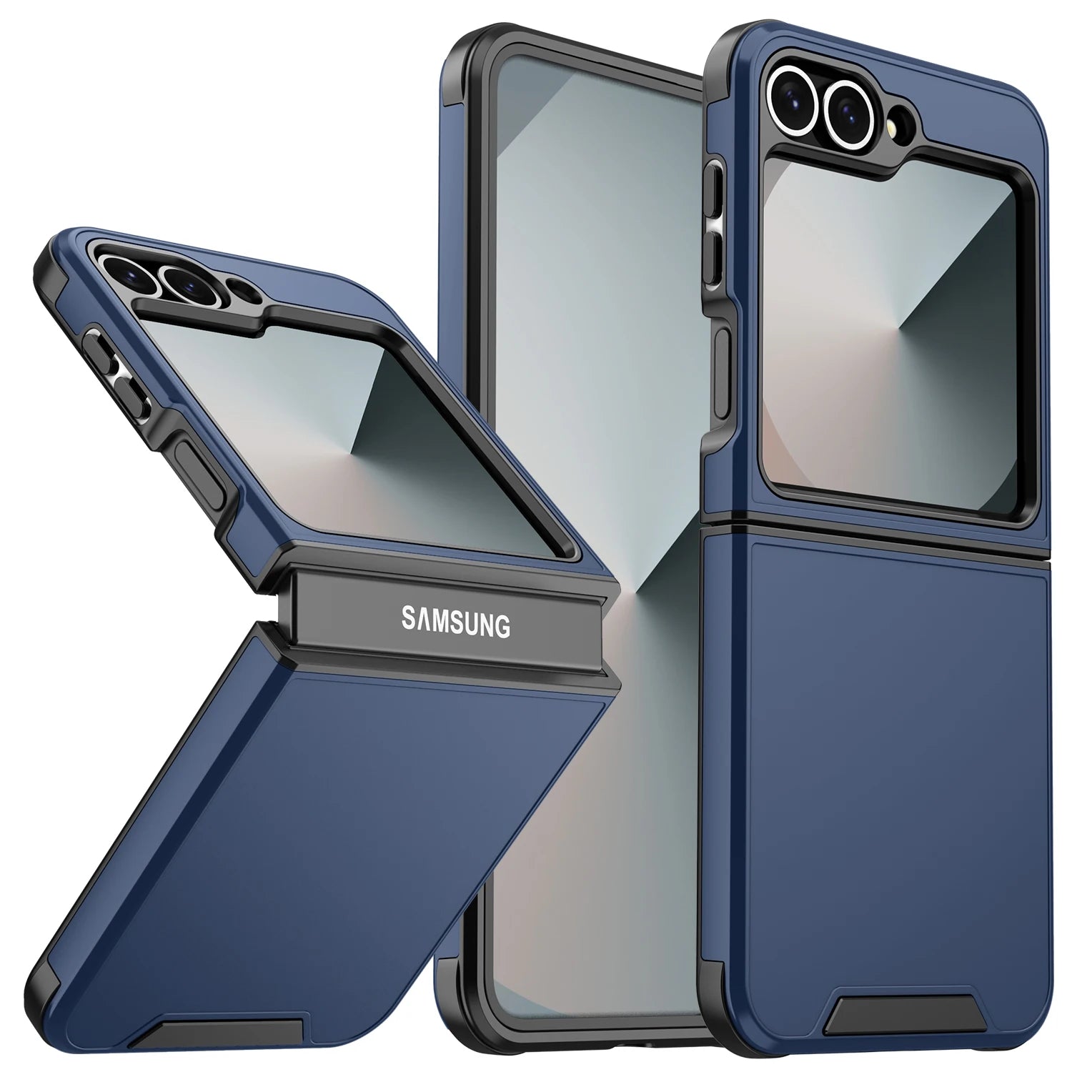 Luxury Original Official Slim Matte Protection Phone Case Samsung Galaxy Z Flip 6 5 4  For Wireless Charging Shockproof Cover