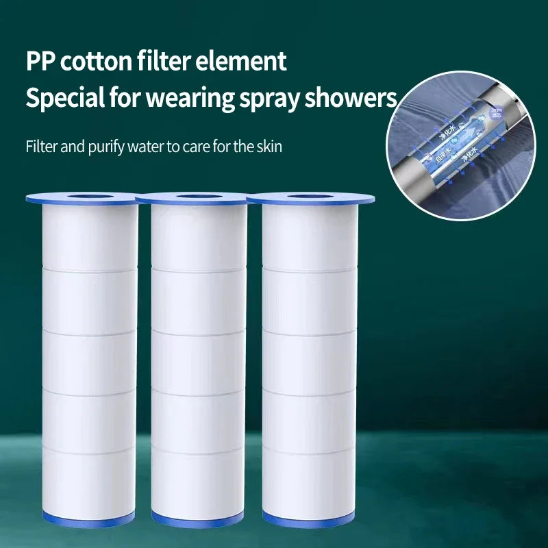 High Pressure Shower Head 6-in-1 Multifunctional Shower 3 Modes Portable Shower Artichokes with Filter Bathroom Accessories