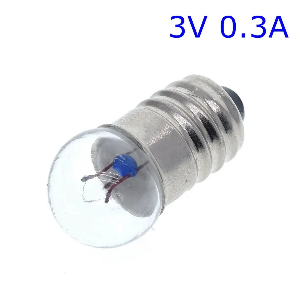 Student Electrical Experimental Physics Class Used TZT 0.3A 1.5V 2.5V 3.8V 6V Small Incandescent Bulbs