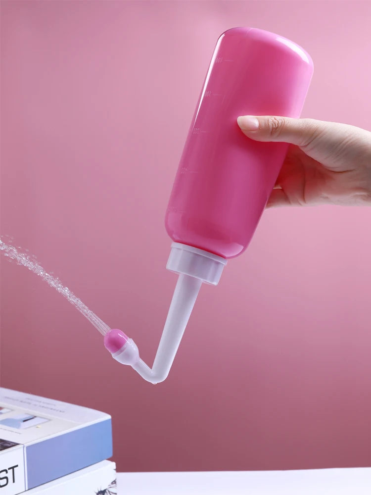 1 Piece Postpartum Care Bottle Inverted Breastfeeding Spray Bottle Travel Size Personal Bathing Basin 2-in-1 Women's Face Wash 1