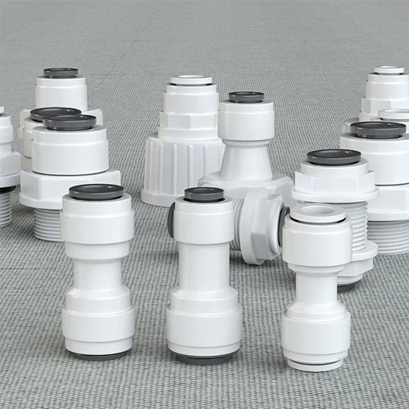 Straight Ro Quick Water Fitting 3/8" Hose Pipe 1/2" Male Female Thread Coupling Connector Water Filter Reverse Osmosis Parts