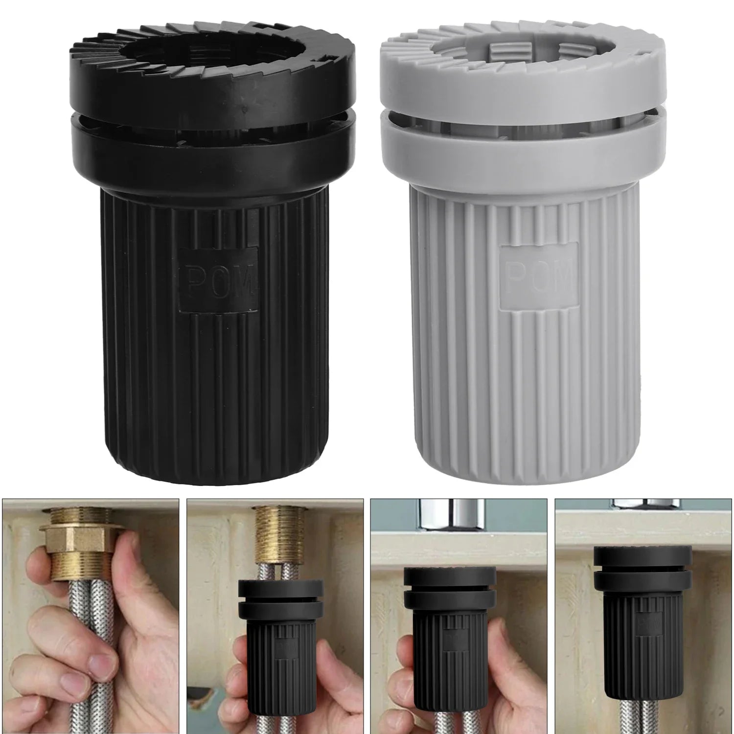 1-3PCS Faucet Quick Install Fastener Anti-loosing Fixed Base Nut Kitchen Bathroom Washing Basin Fixing Fitting Kit Repair Tool