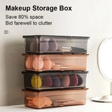 Cutlery Storage Tray Holder Tableware Organizer Spoon Fork Storage Box Plastic Container Cutlery Rack With Lid And Drainer