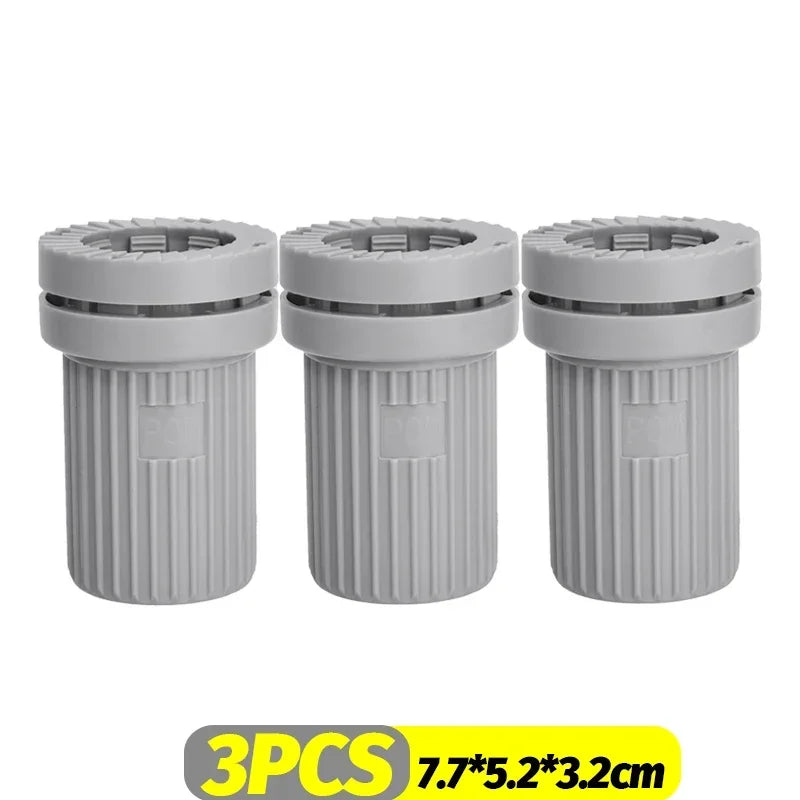 1-3PCS Faucet Quick Install Fastener Anti-loosing Fixed Base Nut Kitchen Bathroom Washing Basin Fixing Fitting Kit Repair Tool
