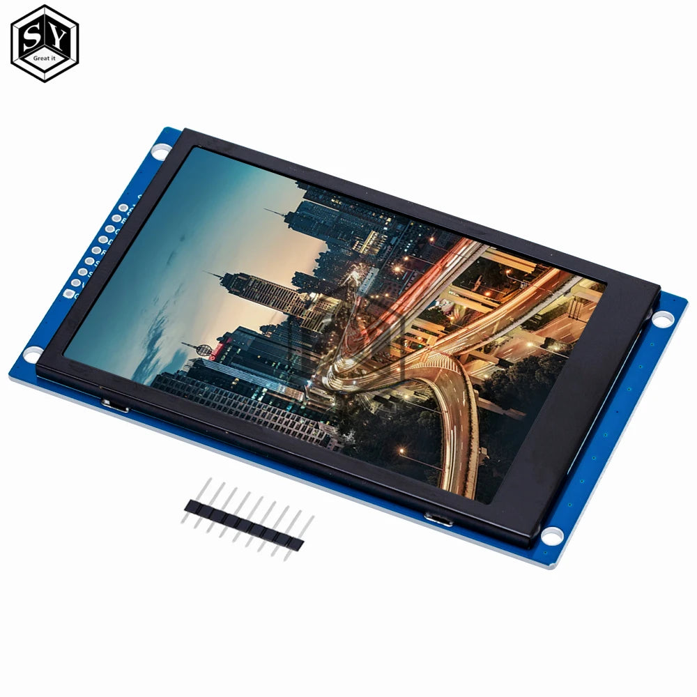 3.5 Inch 320x480 SPI TFT Serial Port Module 5V/3.3V PCB Adapter ST7796S LCD Display For Arduino