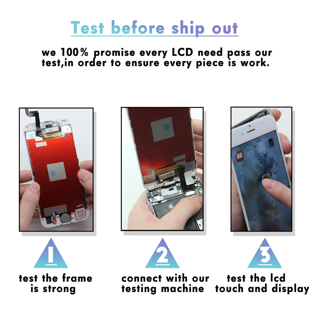 Retina IPS LCD For iPhone 6 6s 7Plus 8Plus LCD Touch Screen Digiziter Assembly For iPhone 6Plus 6sPlus 7 8  Display
