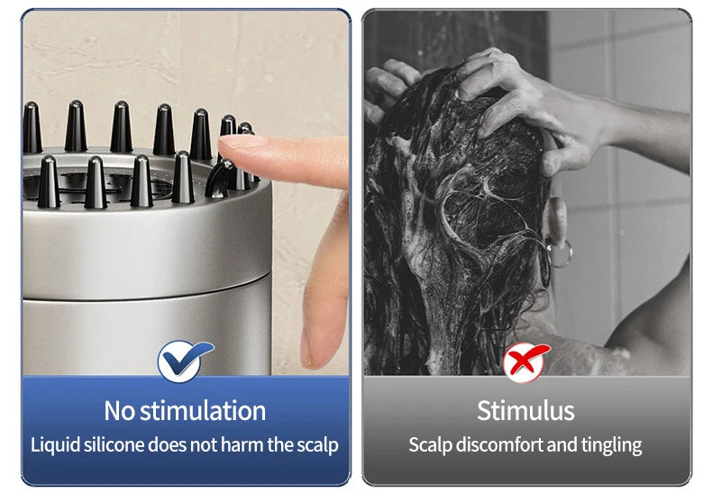 High Pressure Shower Head 6-in-1 Multifunctional Shower 3 Modes Portable Shower Artichokes with Filter Bathroom Accessories