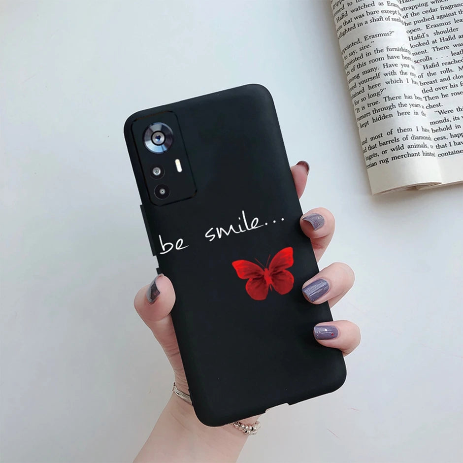 For Xiaomi 12T Case On Xiaomi 12T Pro Back Cover Cute Cartoon Silicone Soft TPU Protective Bumper For Xiaomi 12Tpro Phone Fundas