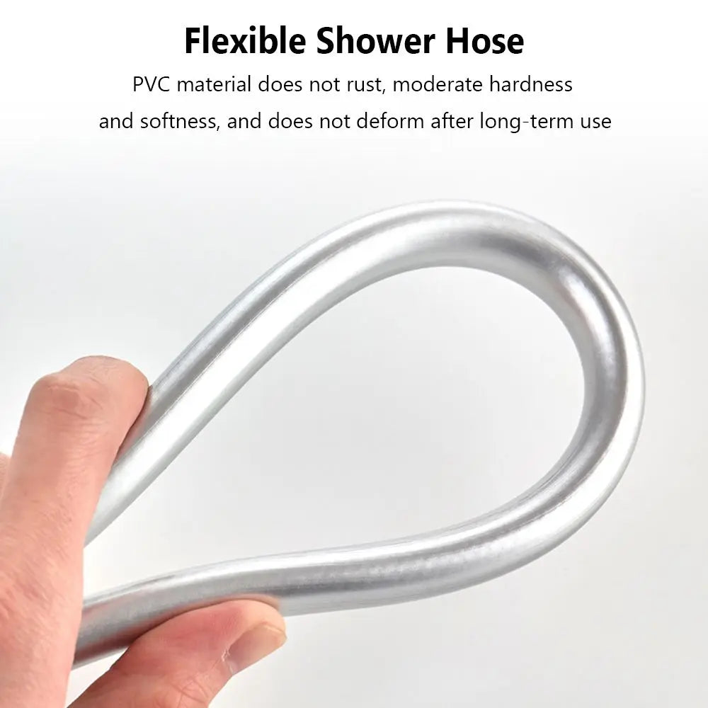 Professional Replacement Handheld Shower Head Hose PVC Explosion-proof Spray Water Pipe Anti Winding Flexible Faucet Hose Toilet