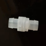 2Pcs Plastic One Way Valve Water Non-Return Water Inline Fluids Check Valves 3mm 4mm 6mm 8mm 10mm 14mm for Fuel Gas Liquid Air