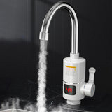 Electric Kitchen Water Heater Tap LCD Digital Instant Heating Water Faucet Heater Waterproof Hot Cold Mixer Tap Kitchen Supplies
