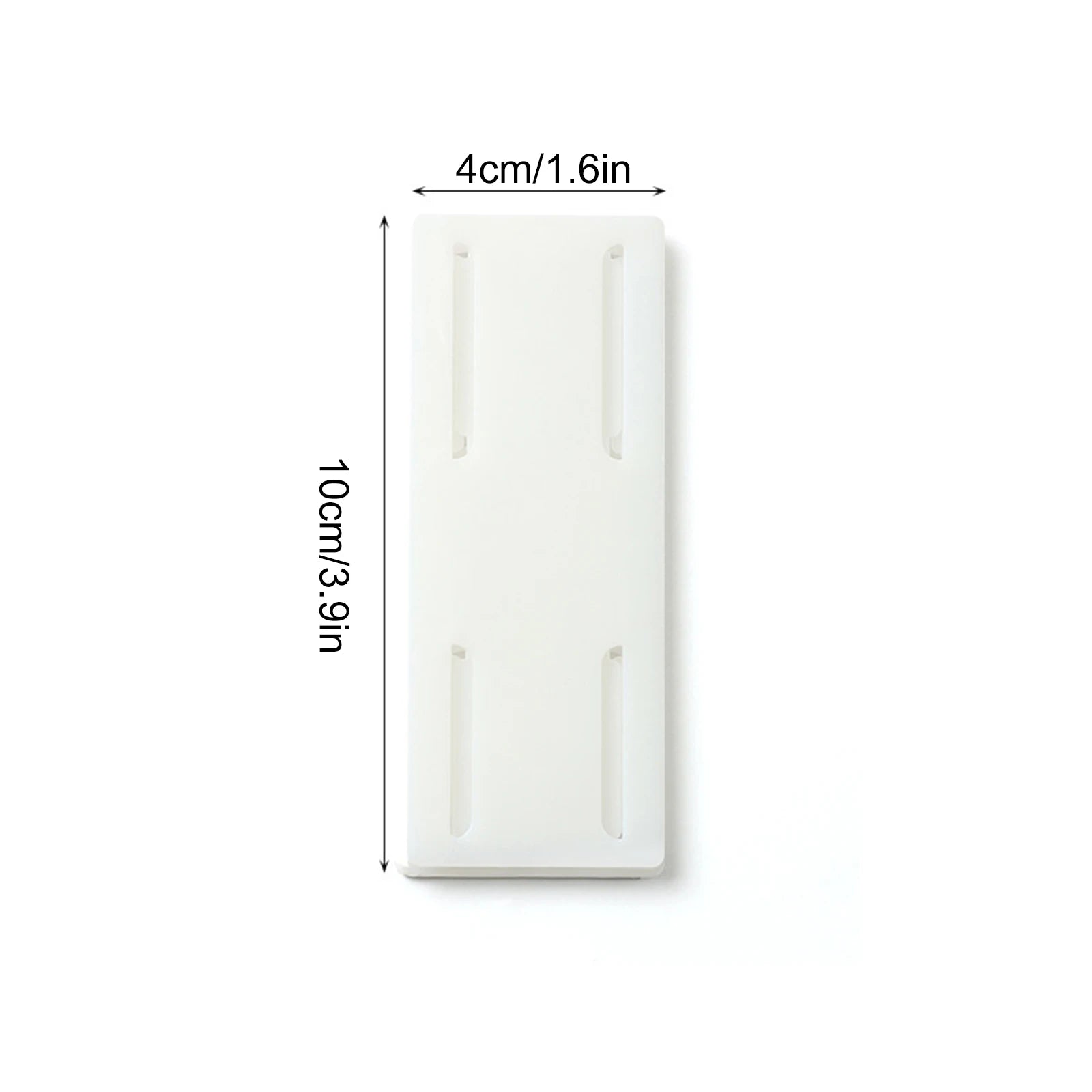 Self-Adhesive Power Strip Holder Plug Fixer Sticker Punch Free Wall-mounted Socket Retainer for Phone Charger Cable Management