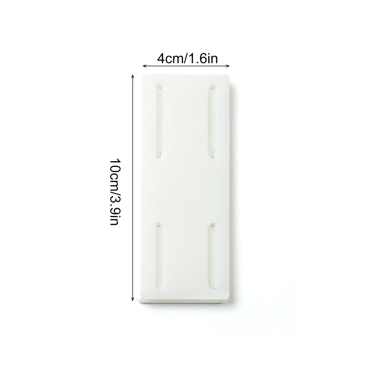 Self-Adhesive Power Strip Holder Plug Fixer Sticker Punch Free Wall-mounted Socket Retainer for Phone Charger Cable Management