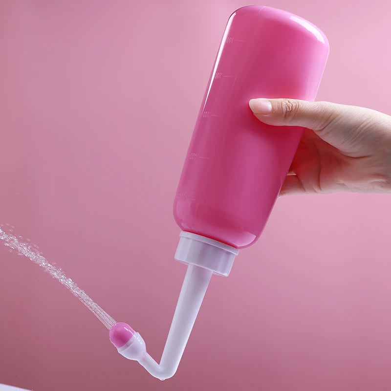 1 Piece Postpartum Care Bottle Inverted Breastfeeding Spray Bottle Travel Size Personal Bathing Basin 2-in-1 Women's Face Wash 1