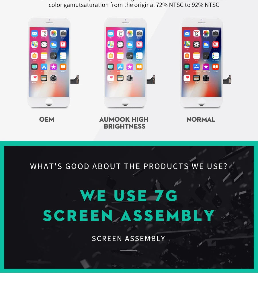 Retina IPS LCD For iPhone 6 6s 7Plus 8Plus LCD Touch Screen Digiziter Assembly For iPhone 6Plus 6sPlus 7 8  Display