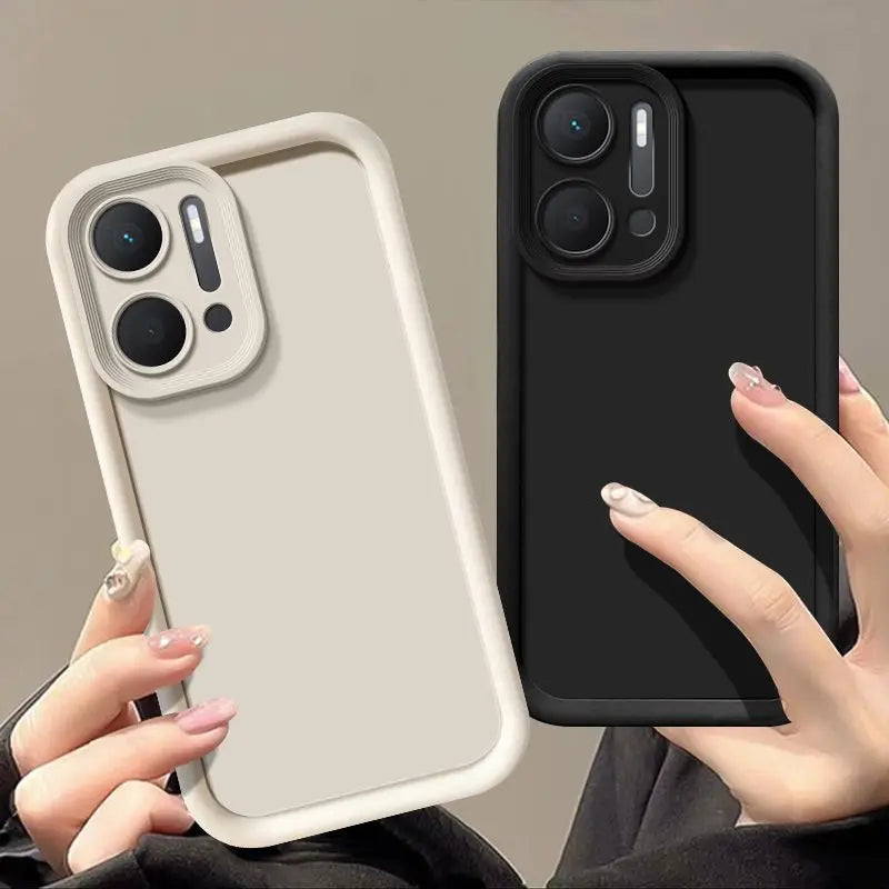 For Honor X7a Case Honor X7A Phone Case RKY-LX1 RKY-LX2 RKY-LX3 Cover Honor X7A Camera Protection Square Liquid Silicone Cover