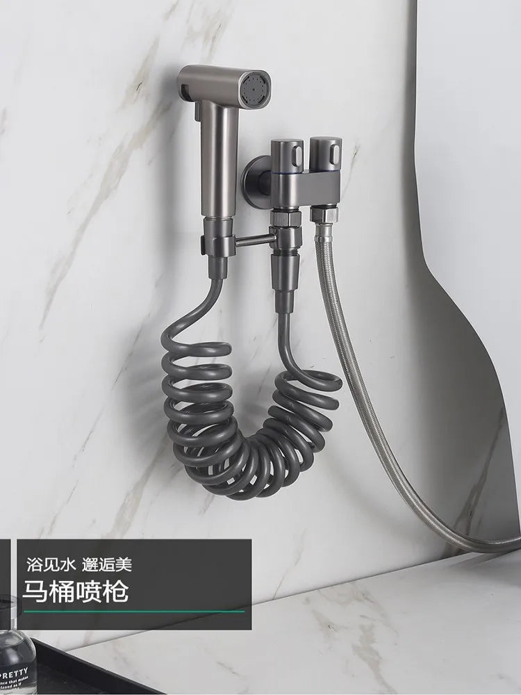 Brass Balcony Bibcock Outside Garden Toilet Tap Wasserhahn Torneira Washing Machine Bibcock Outdoor Basin Wall Mount Cold Faucet