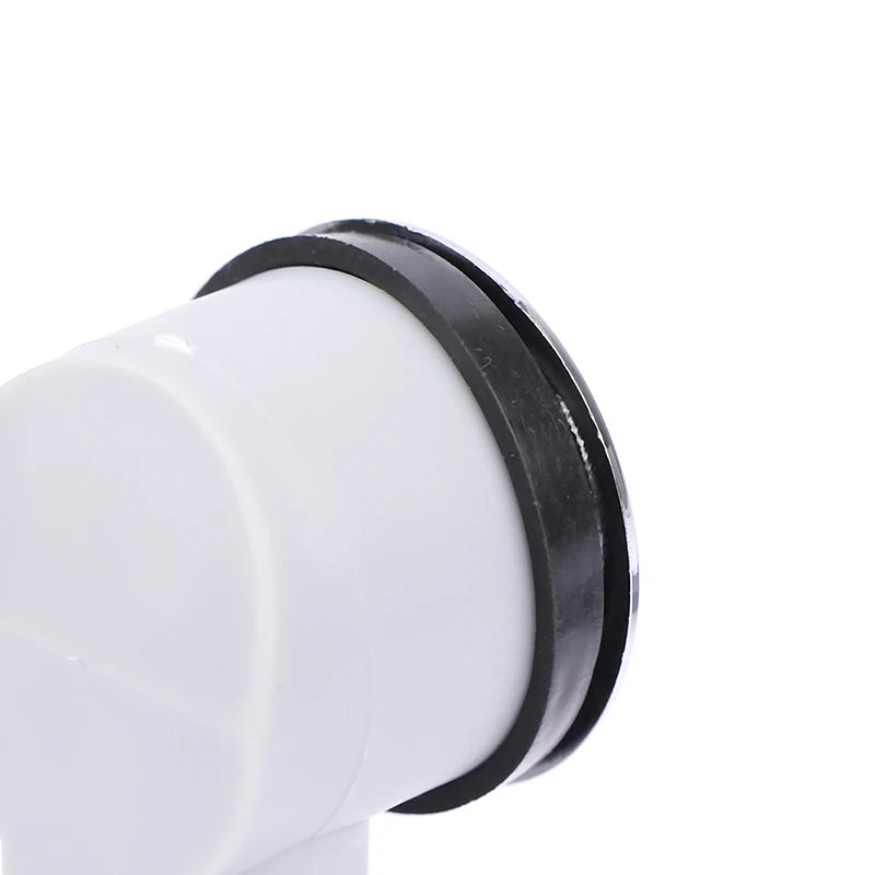 1PCS Kitchen Basin Square Round Overflow Hole Conversion Joint Drainage Water Pipe Three Links Head Sink Connector Accessories