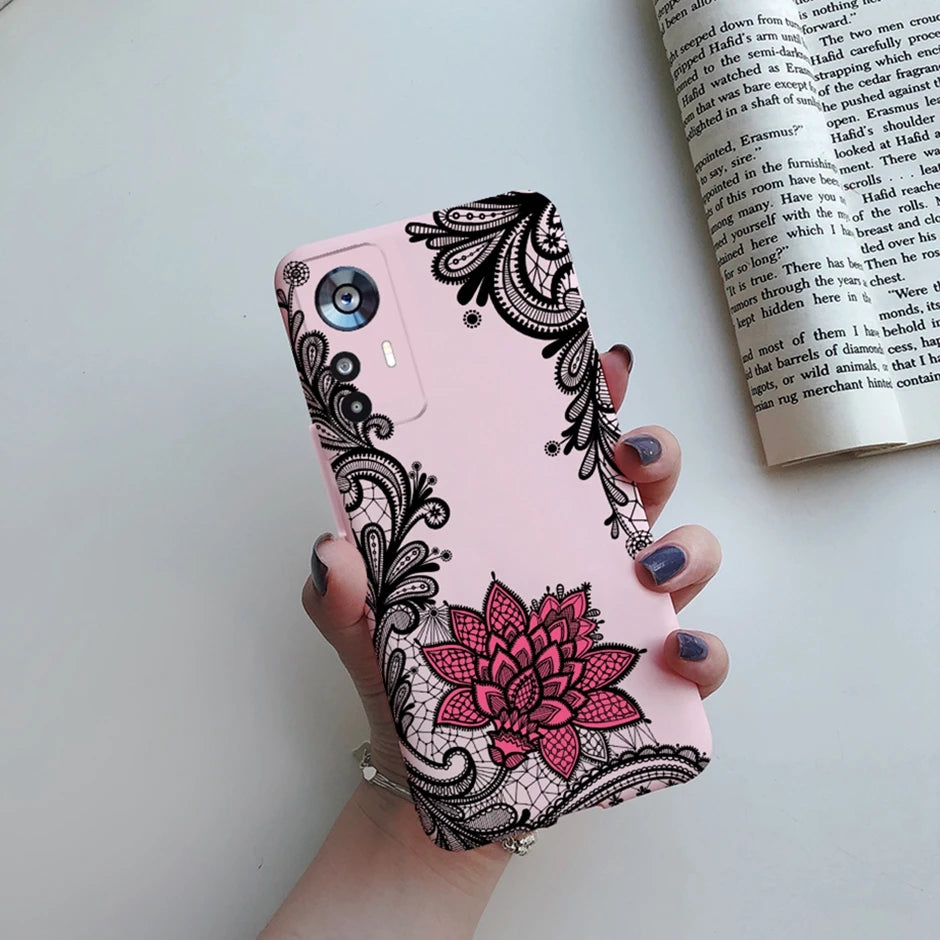 For Xiaomi 12T Case On Xiaomi 12T Pro Back Cover Cute Cartoon Silicone Soft TPU Protective Bumper For Xiaomi 12Tpro Phone Fundas