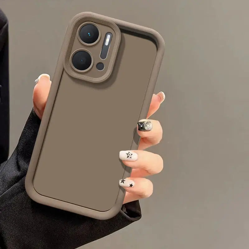 For Honor X7a Case Honor X7A Phone Case RKY-LX1 RKY-LX2 RKY-LX3 Cover Honor X7A Camera Protection Square Liquid Silicone Cover