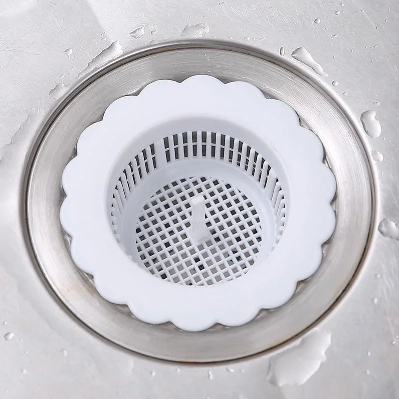 Kitchen Sink Strainers Drain Spout Filter, Food Scraps Catcher Against Clogging Sink Drain, Kitchen Sink Basket Strainer