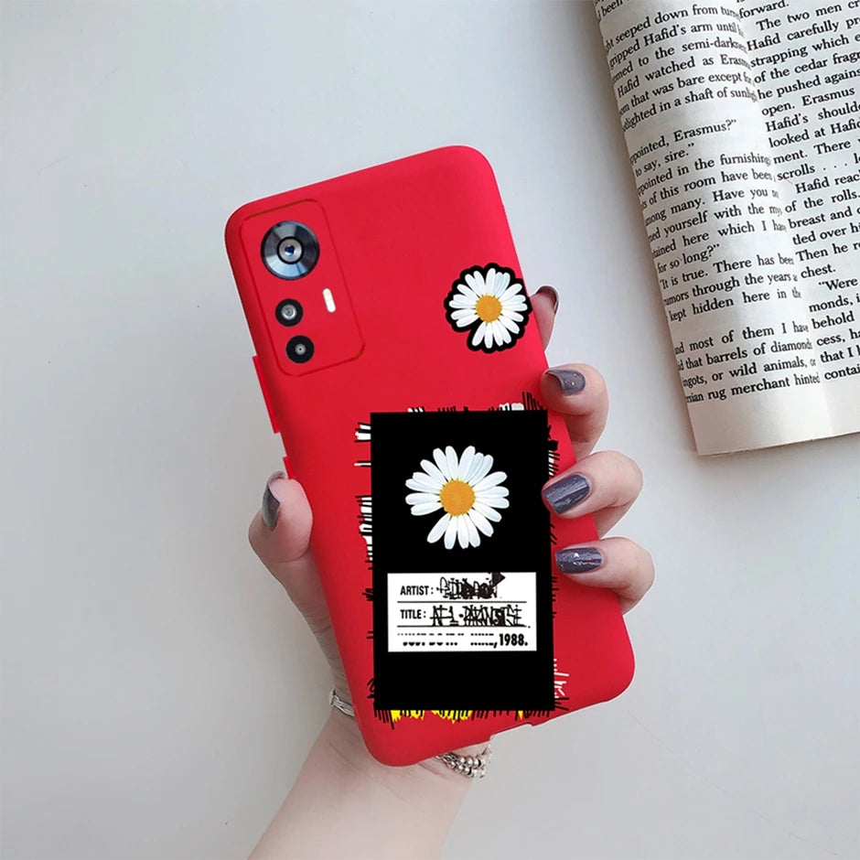 For Xiaomi 12T Case On Xiaomi 12T Pro Back Cover Cute Cartoon Silicone Soft TPU Protective Bumper For Xiaomi 12Tpro Phone Fundas