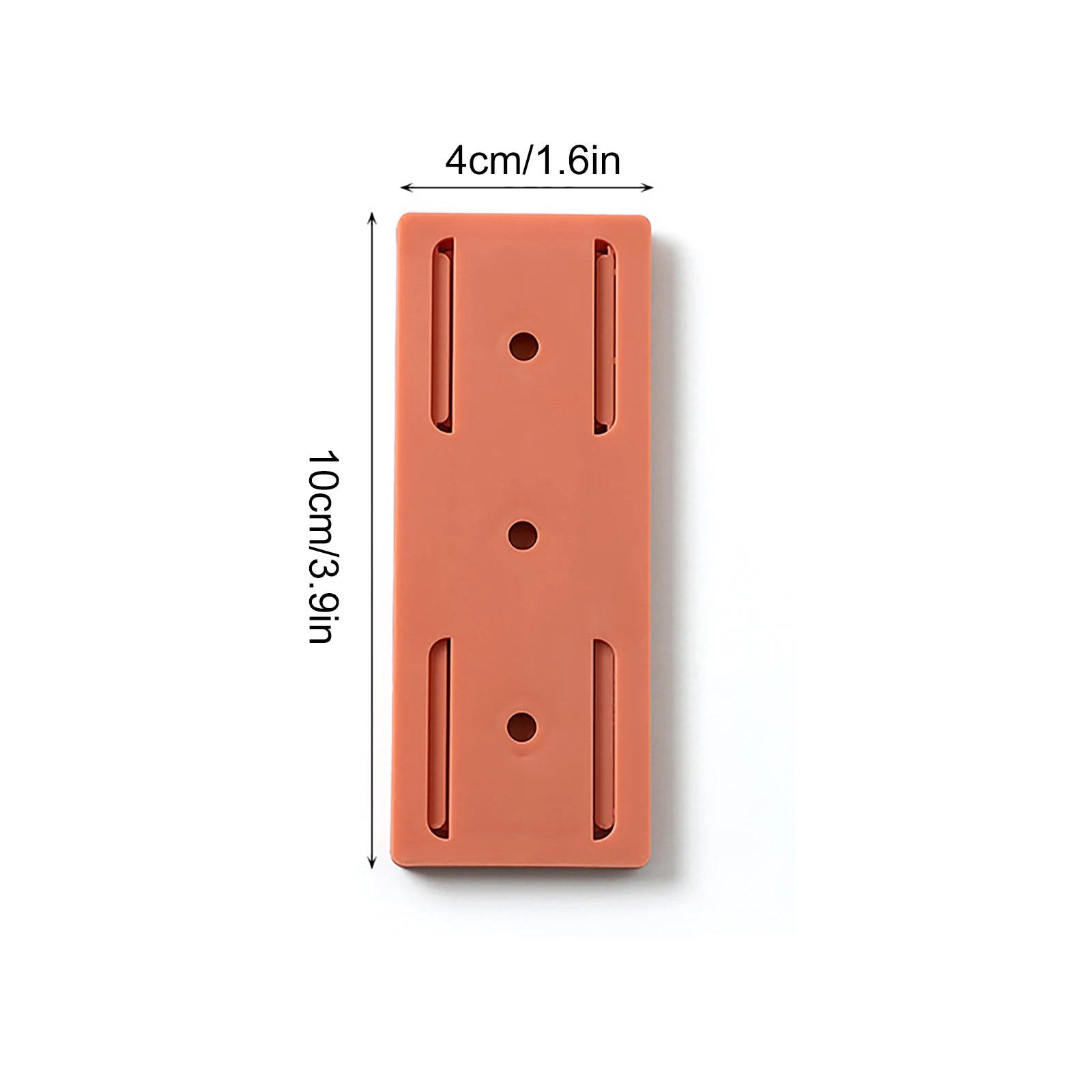 Self-Adhesive Power Strip Holder Plug Fixer Sticker Punch Free Wall-mounted Socket Retainer for Phone Charger Cable Management
