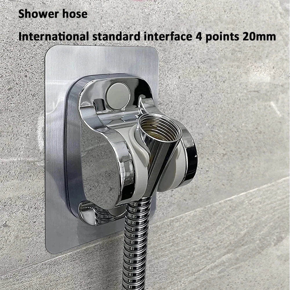 Shower Hose 1.5/2/3M Black/Silver Flexible Shower Hose Stainless Steel Long Bathroom Shower Pipe Extension Bathroom Accessories