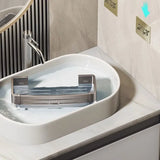 Aluminum Bathroom Shelves Wall Towel Rack Mounted Shower Caddy With No Drilling Design For Toiletries And Bathroom Accessories