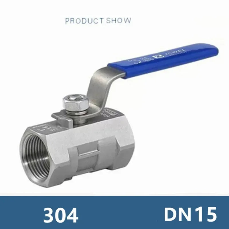 1/4" 3/8" 3/4" 1" 1-1/4"1-1/2" 2” BSPT Stainless Steel SS304 Pipe Ball Valve Female Threaded Sanitary ON-OFF Ball Valve Straight