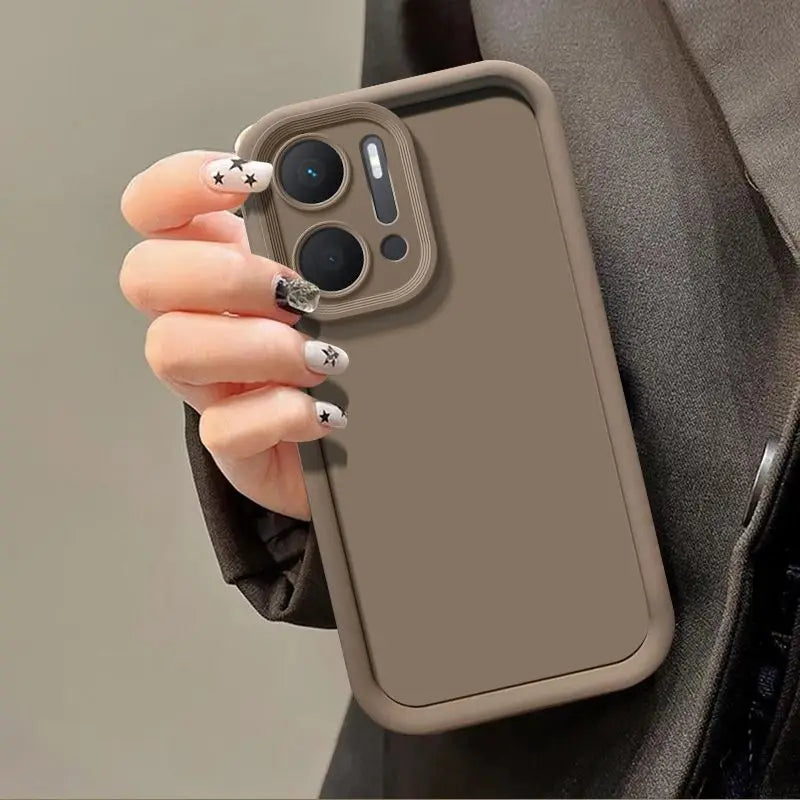 For Honor X7a Case Honor X7A Phone Case RKY-LX1 RKY-LX2 RKY-LX3 Cover Honor X7A Camera Protection Square Liquid Silicone Cover