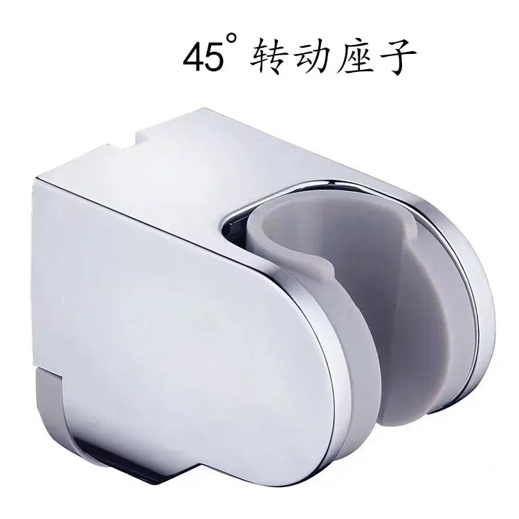 1PCS Shower Head Holder Wall Mounted ABS Shower Mounting Brackets Adjustable Faucet Sprinkler Fixation Base Bathroom Accessories