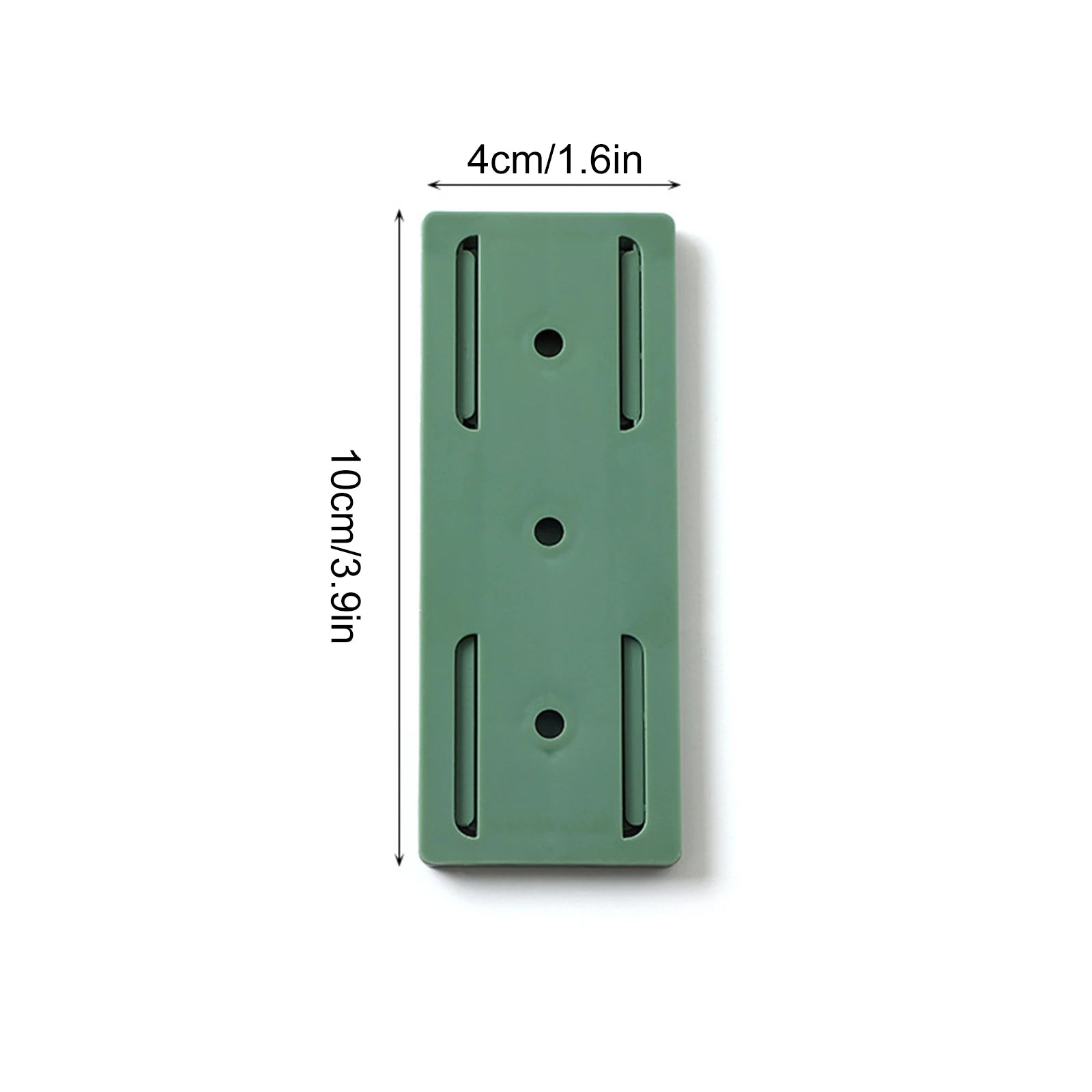 Self-Adhesive Power Strip Holder Plug Fixer Sticker Punch Free Wall-mounted Socket Retainer for Phone Charger Cable Management