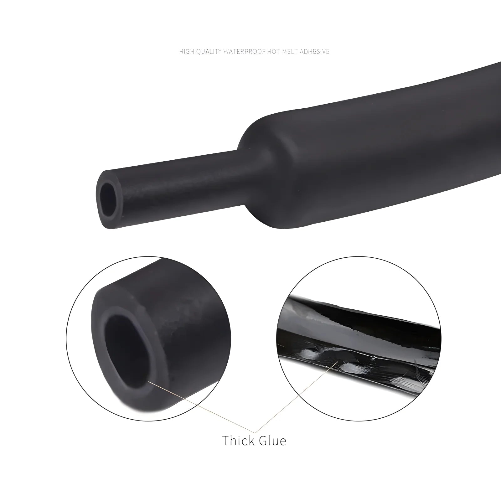 1M 3:1 Heat Shrink Tube With Double Wall Glue Tube Diameter 3.2/4.8/6.4/7.9/9.5/12.7/15.4/19.1/25.4/30/39/50mm