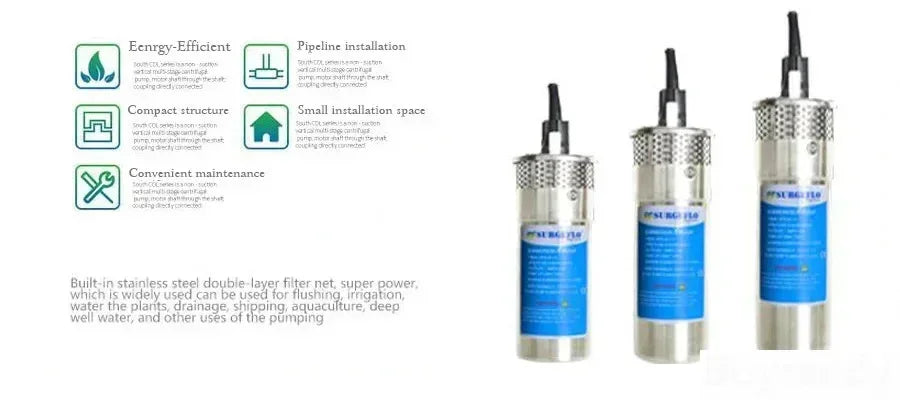 12V 24V Large Flow Lift=70M Mini Submersible Solar Energy Water Pump Outdoor Garden Deep Well Car Wash Bilge Cleaning 12 24 V