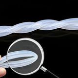 1m Silicone Rubber Hose Flexible Diameter 0.5 1 2 4 5 6 7 8 9 10 11 12 14 16 18 20 30 36mm Clear Tubing Food Grade Silicone Tube