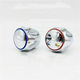 2pcs/Set  Faucet Handle Knob Metal Replacement Hot Cold Tap Switch Home Kitchen Bathroom Hotel Washbasin Sink Accessories