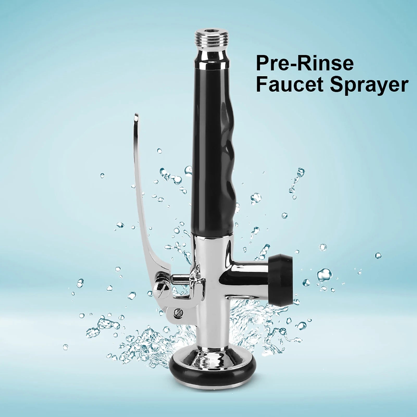 Pre Rinse Faucet Sprayer Pull Down Faucet Spout Head Swivel Sink Tap Sprayer Commercial Faucet Parts Home Kitchen Accessories