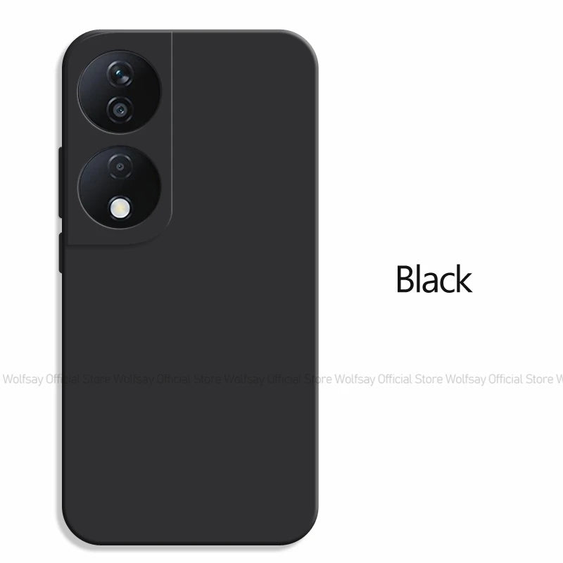 For Honor X7B Case Honor X7B Cover Luxury Soft TPU Cases Shockproof Liquid Silicone Protective Phone Back Cover For Honor X7B