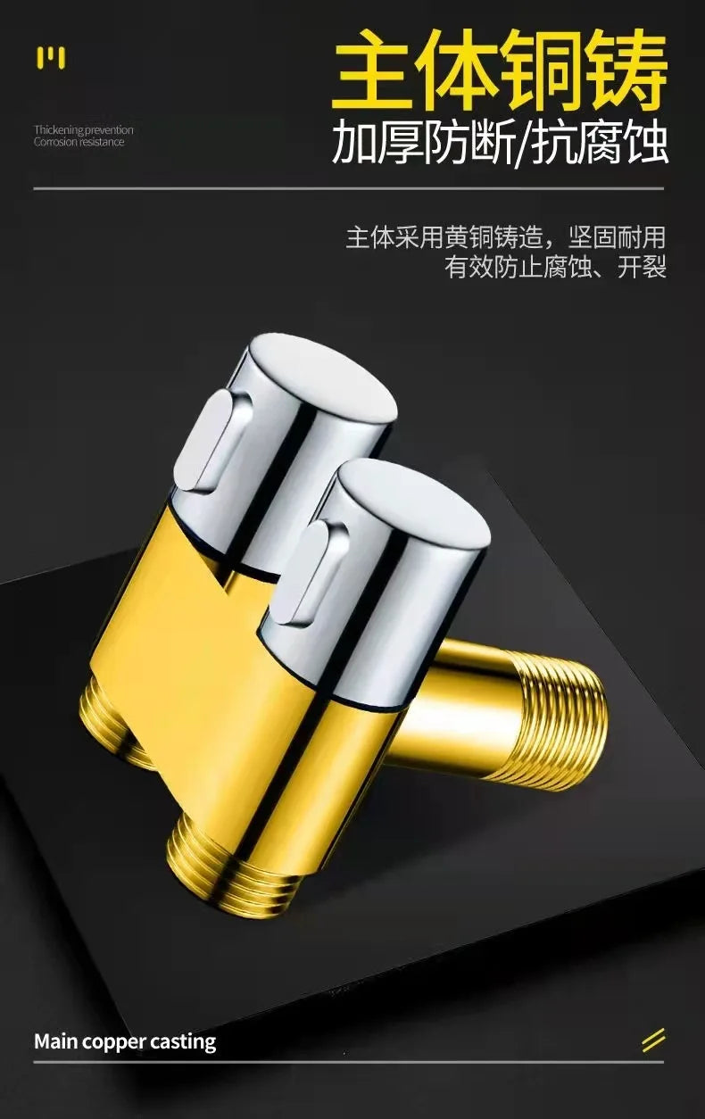 Brass Balcony Bibcock Outside Garden Toilet Tap Wasserhahn Torneira Washing Machine Bibcock Outdoor Basin Wall Mount Cold Faucet