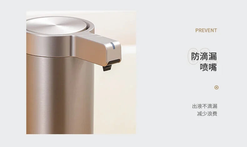 Automatic Liquid Soap Dispensers 304 Stainless Touchless Induction Sensor Steel Kitchen Metal Lotion Bottle Bathroom Accessories