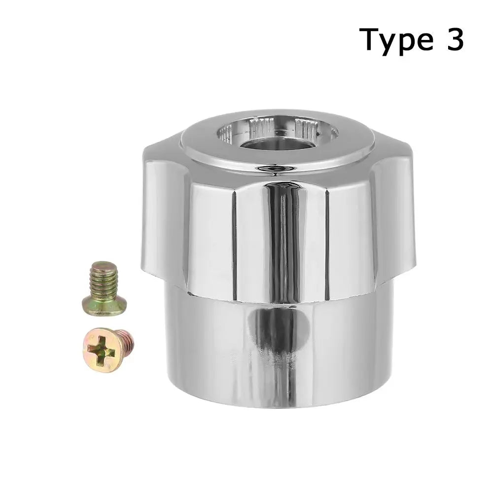 1Pcs Faucet Handle Switch Handle Accessories Triangle Valve Small Spout Dish Basin Single Cold Quick Open Valve Core Handwheel