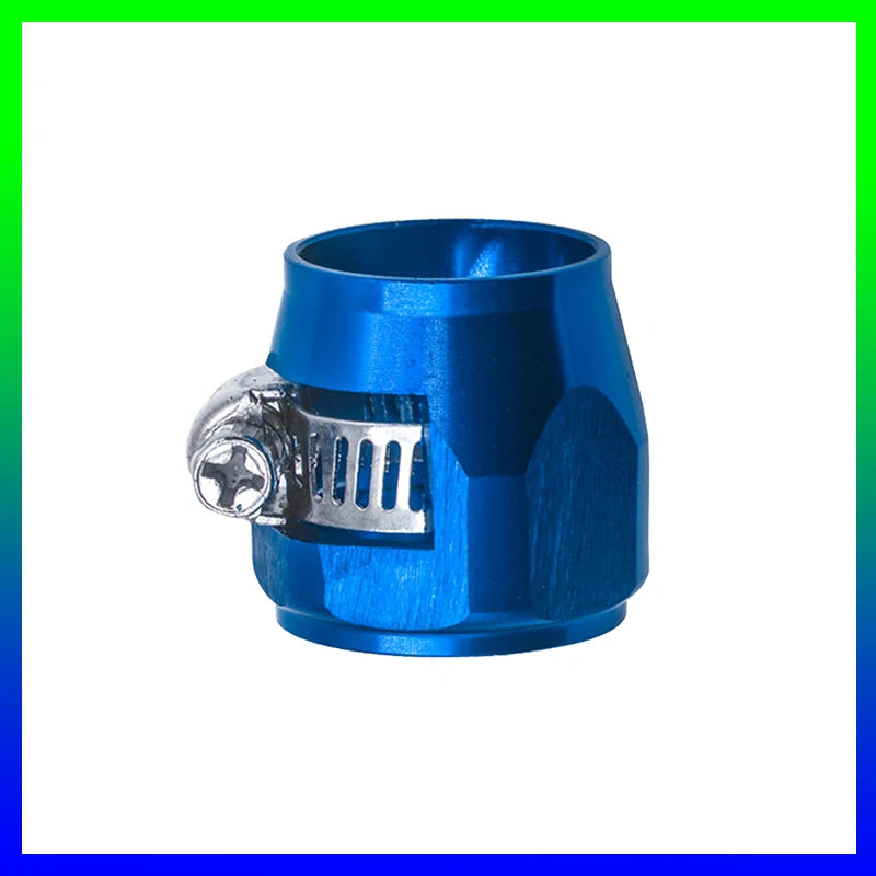 1pc AN4 AN6 AN8 AN10 AN12 Car Hose Finisher Clamp Universal Hose Clamps  Radiator Modified Fuel Pipe Clip Buckle Oil End Finishe