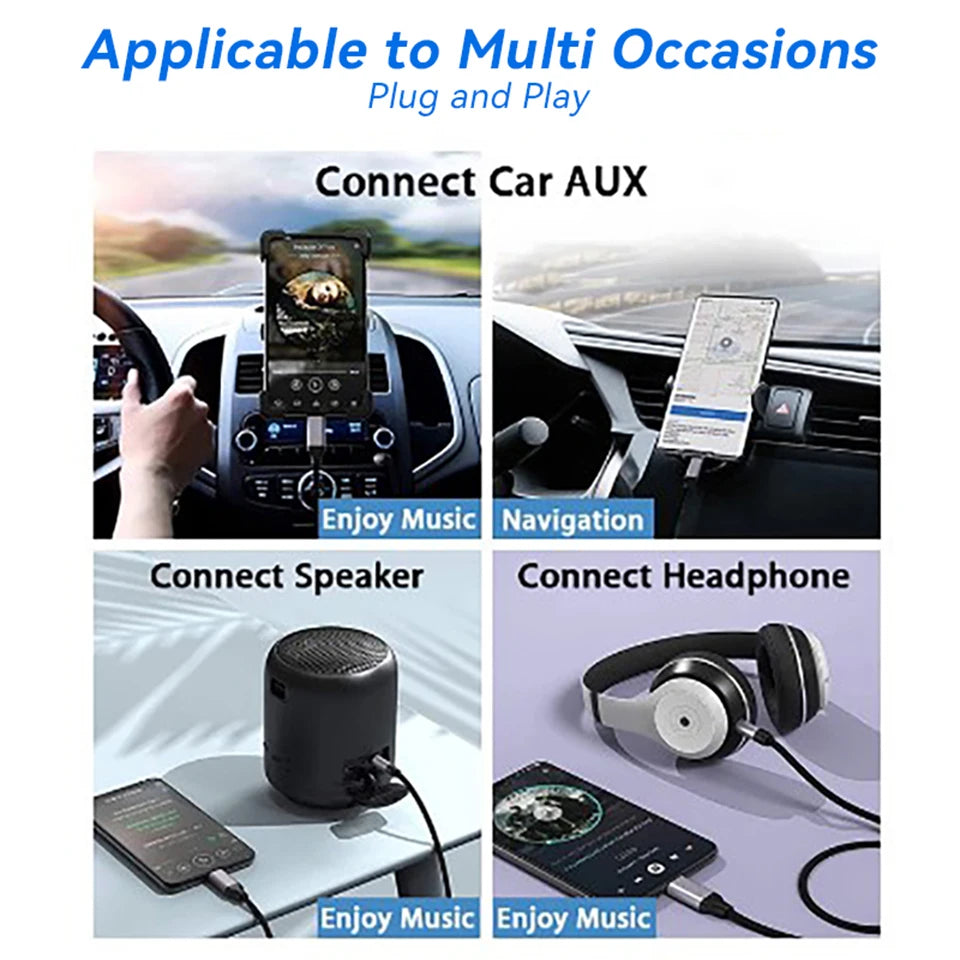 Aux Audio Cable For Iphone 14 Pro 13 8 Pin To 3 5 MM Jack Adapter For Iphone 12 11 12mini Xs Max Xr 8 3.5mm Audio Splitter Cabel