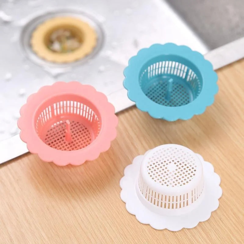Kitchen Sink Strainers Drain Spout Filter, Food Scraps Catcher Against Clogging Sink Drain, Kitchen Sink Basket Strainer