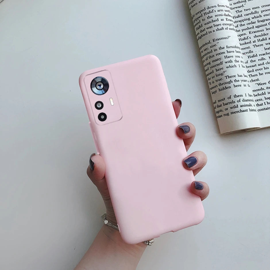 For Xiaomi 12T Case On Xiaomi 12T Pro Back Cover Cute Cartoon Silicone Soft TPU Protective Bumper For Xiaomi 12Tpro Phone Fundas