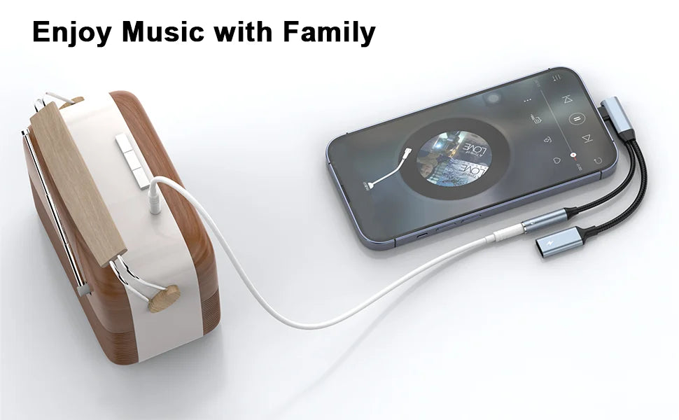 OTG 2 IN 1 Elbow Type USB C to 3.5mm Jack AUX Audio Headphone Adapter Fast Charger 60W for Samsung iPhone15 Huawei Xiaomi Tablet