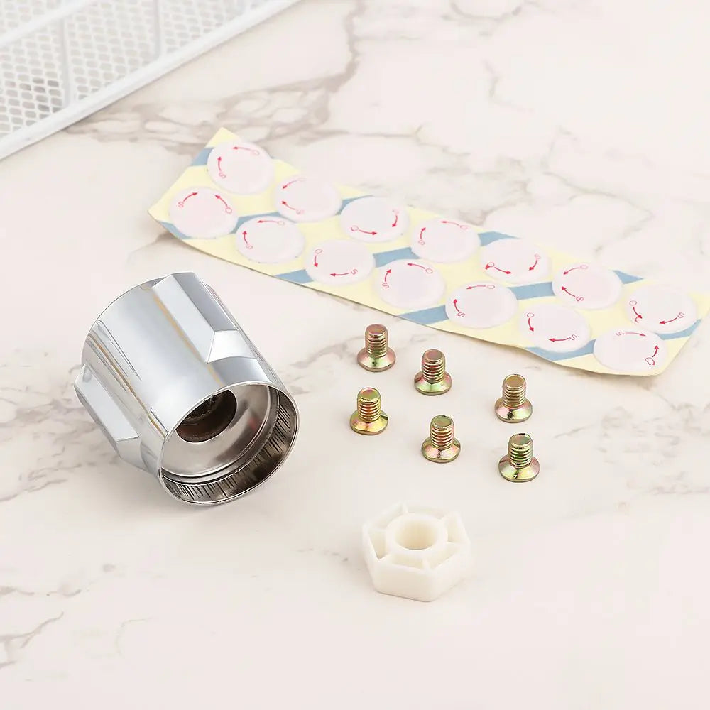 1Pcs Faucet Handle Switch Handle Accessories Triangle Valve Small Spout Dish Basin Single Cold Quick Open Valve Core Handwheel